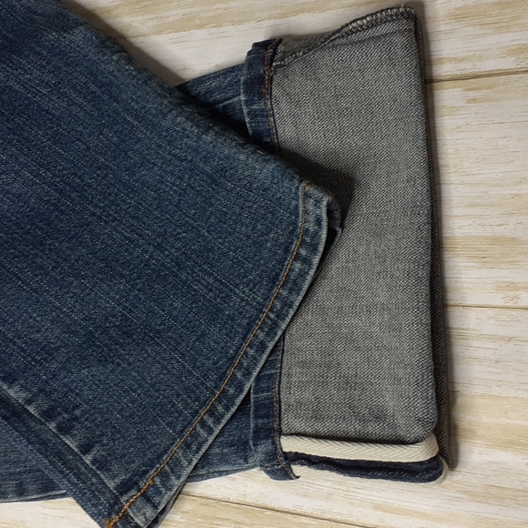 New York Co. Blue Jeans Women's Size 6 Cuffed Jean Capris - Picture 4 of 16